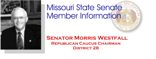 Senator Morris Westfall