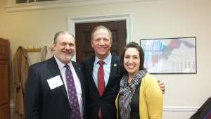 St. Charles County Council Member Mike Elam and O'Fallon Chamber Communications Director Sara Henderson came to visit me last week in the Capitol as a part of the St. Louis Regional Chamber Lobby Day.