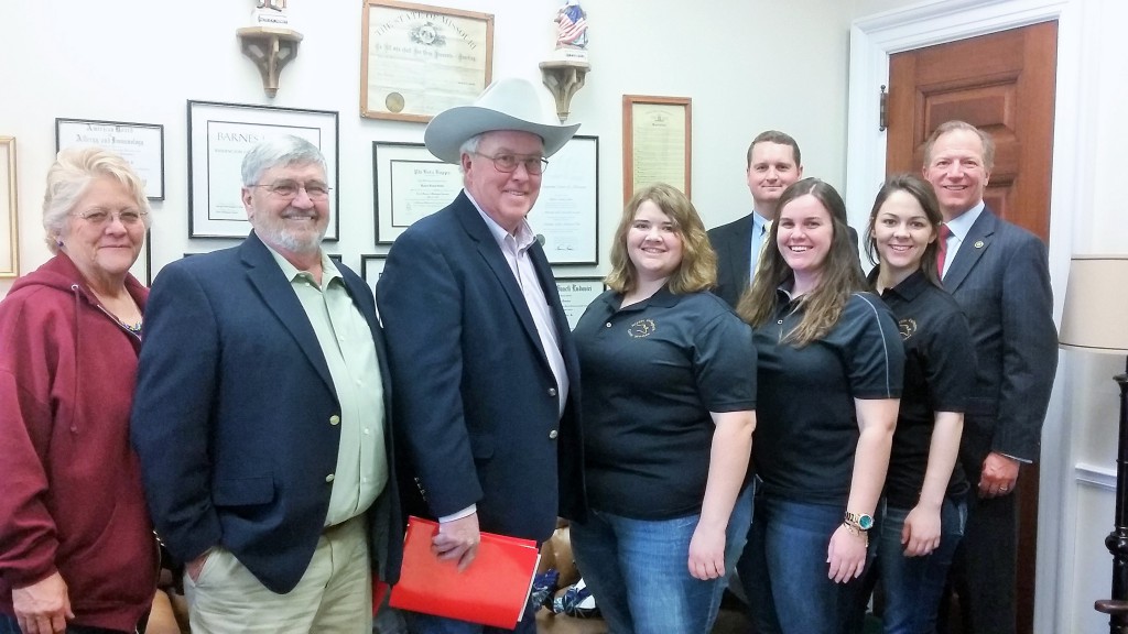 I was also visited by some members of the Missouri Cattleman's Association.