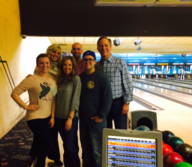 Team Onder had a lot of fun raising donations for St. Raymond’s Society at the 2016 Senate bowling tournament this week. 