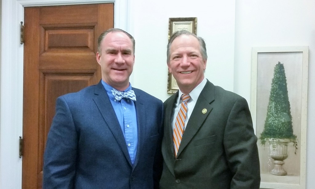 Jeff Chapple, O'Fallon court administrator, came by for a visit last week.