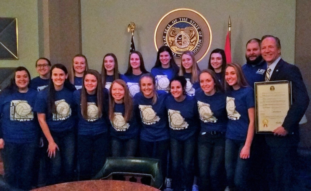 St. Charles Lutheran High School Volleyball Team (2)