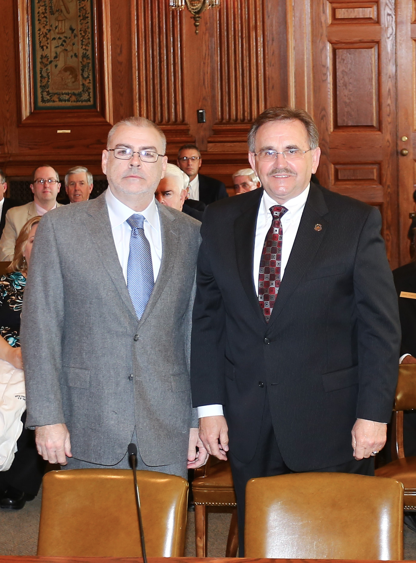 Shown above, Sen. Libla sponsored the appointment of Timothy Martin during the Gubernatorial Appointment Committee hearing on April 13, 2016.