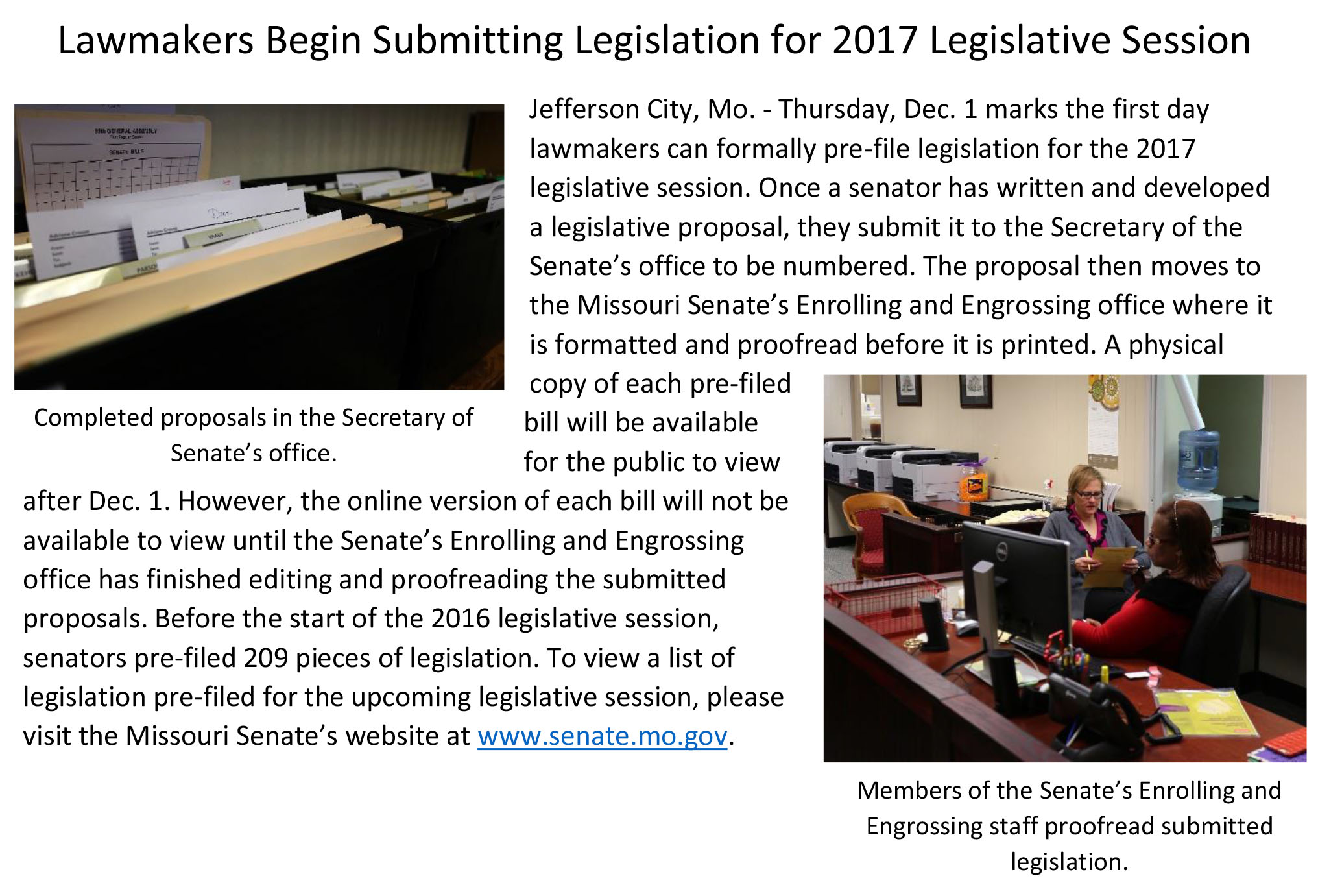 Pre-Filing 2016 Story Copy Website Version