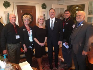 Members of the St. Charles County Realtors met with Sen. Onder in Jefferson City