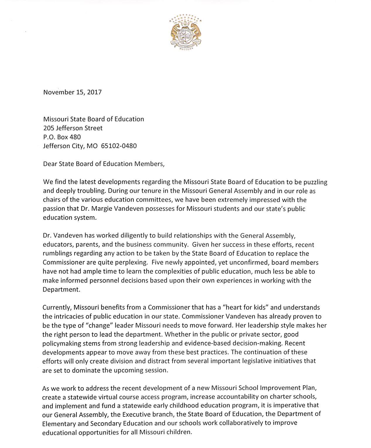 Letter to State Board of Education Members I_Page_1