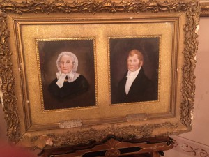Portrait of Missouri’s First governor Alexander and Margaret McNair, painted by “Nellie”
