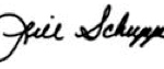 schupp signature
